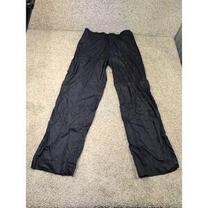 COS Mens Navy Blue 100% Linen Wide Leg Relaxed Trousers Size 34R